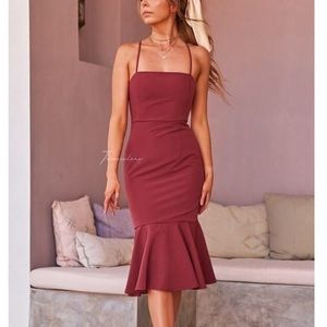 EVELEEN DRESS - WATERMELON